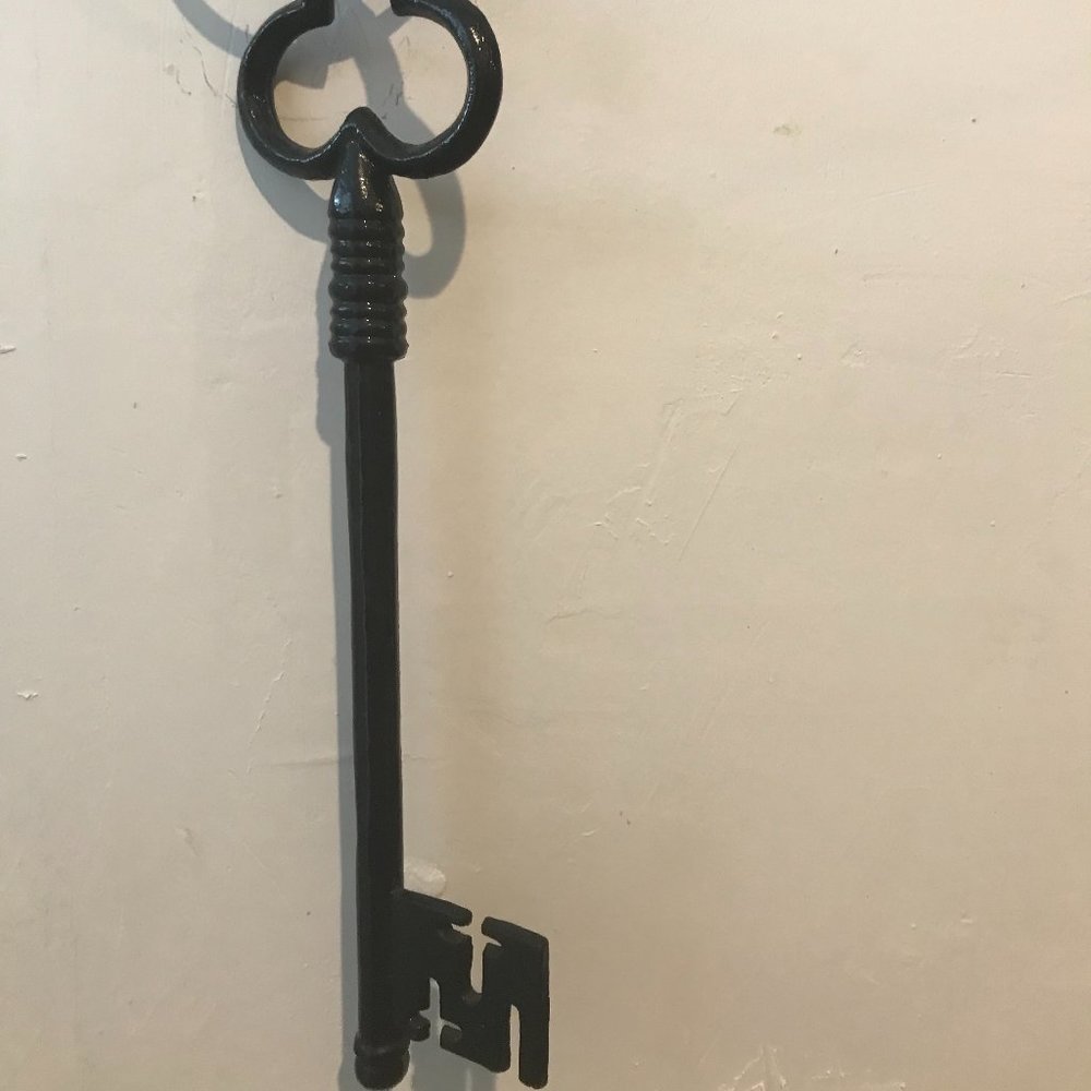 Antique Vintage Brass Large Key